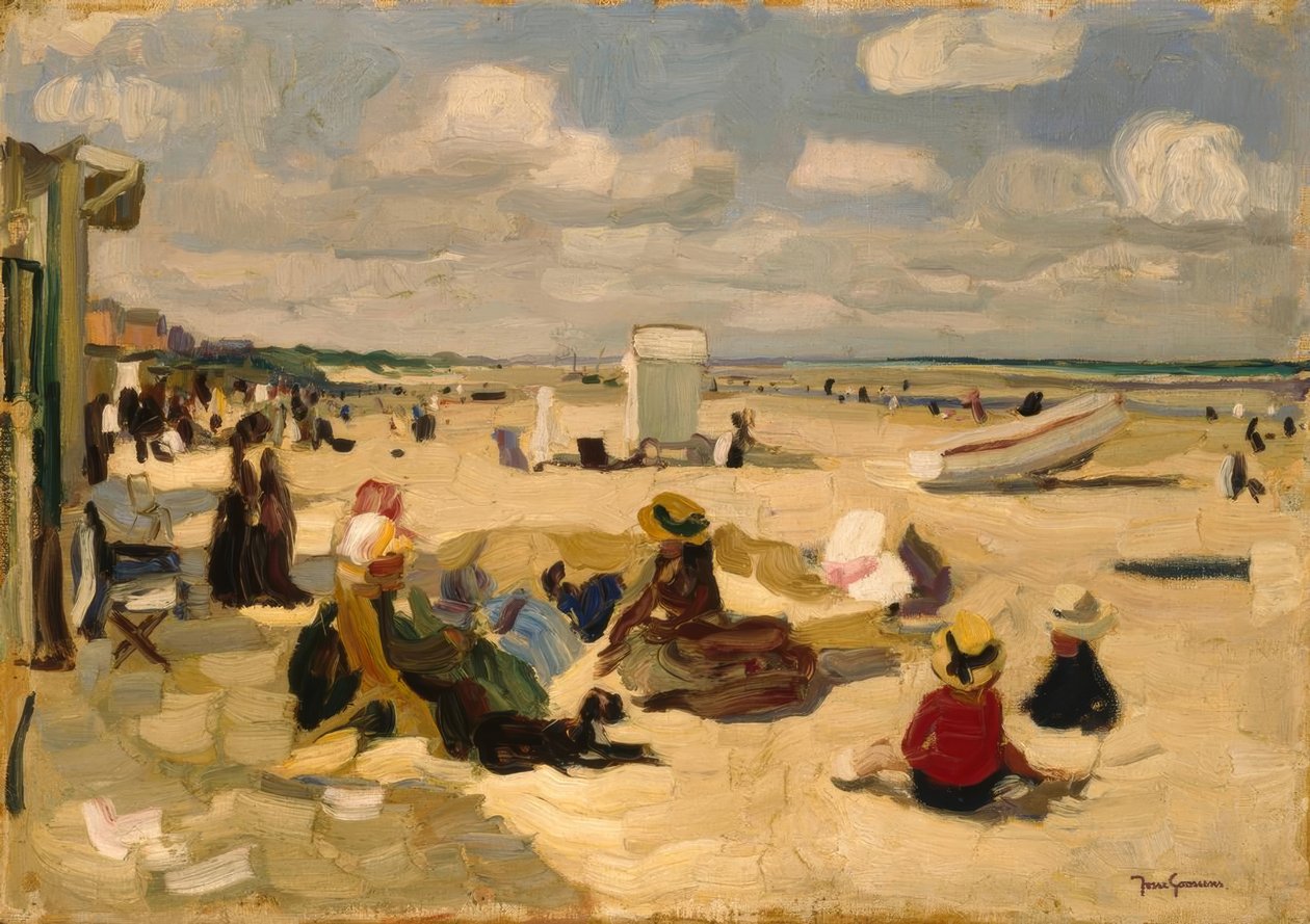 J. Goossens, Strand von La Panne tekijältä Josse Goossens