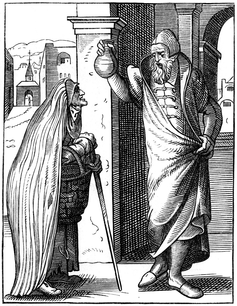 Lääkäri, 1500-luku 1849. tekijältä Jost Amman