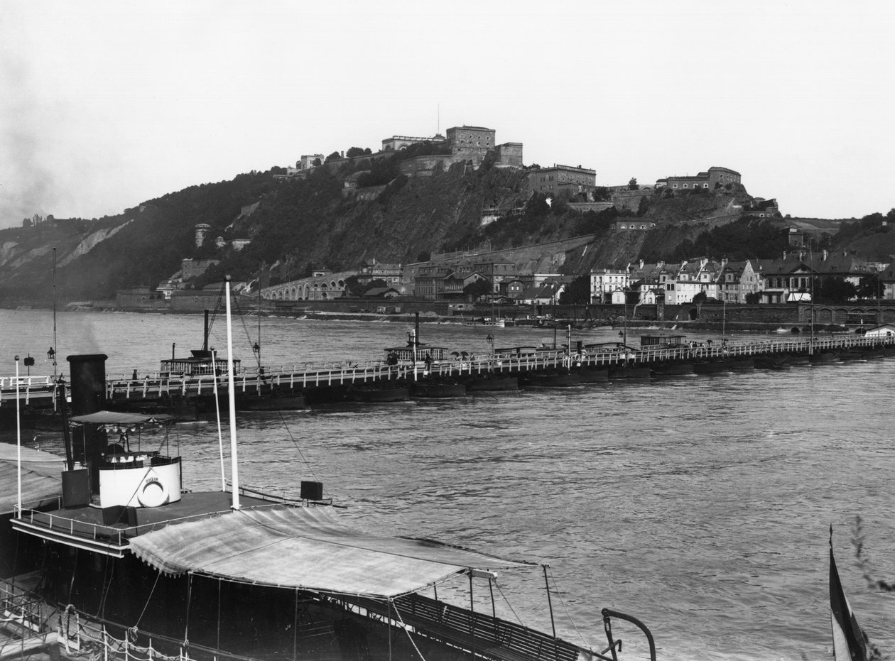 Koblenz, Ehrenbreitstein, n. 1910 tekijältä Jousset