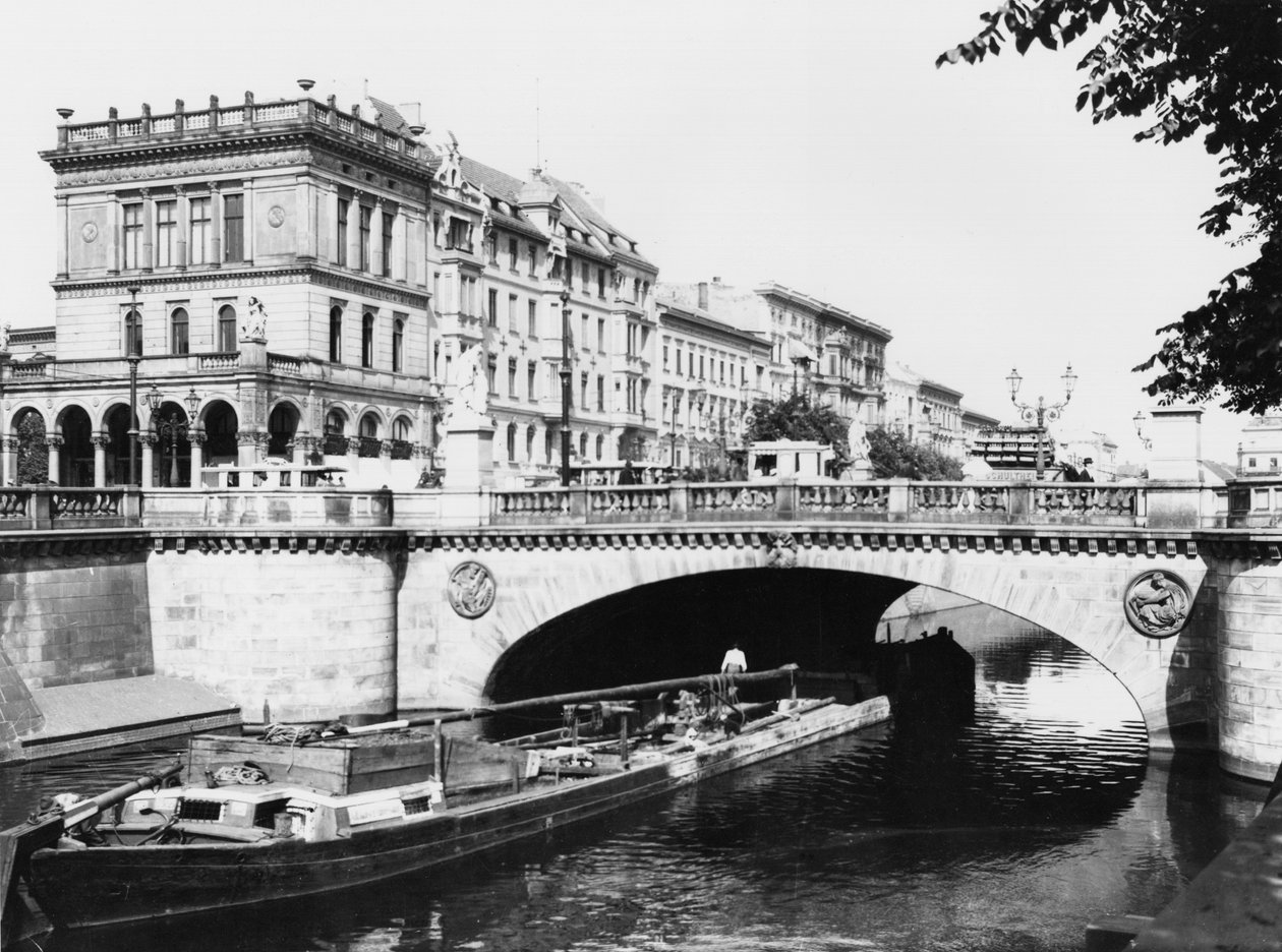 Belle-Alliancen silta, Berliini, noin 1910 tekijältä Jousset