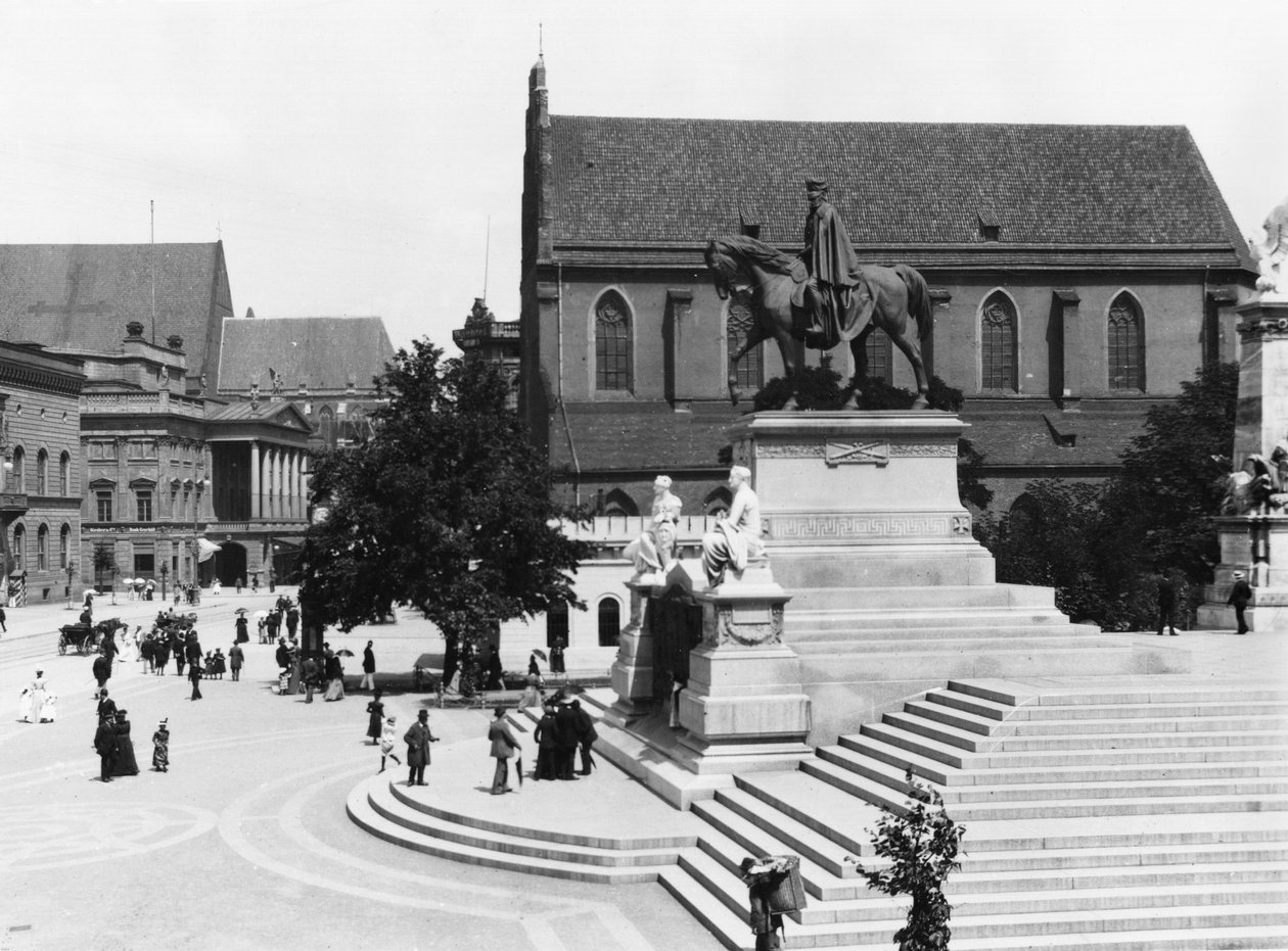 Näkymä Schweidnitzistä, Breslau (nykyisin Wroclaw) Puola, noin 1910. tekijältä Jousset