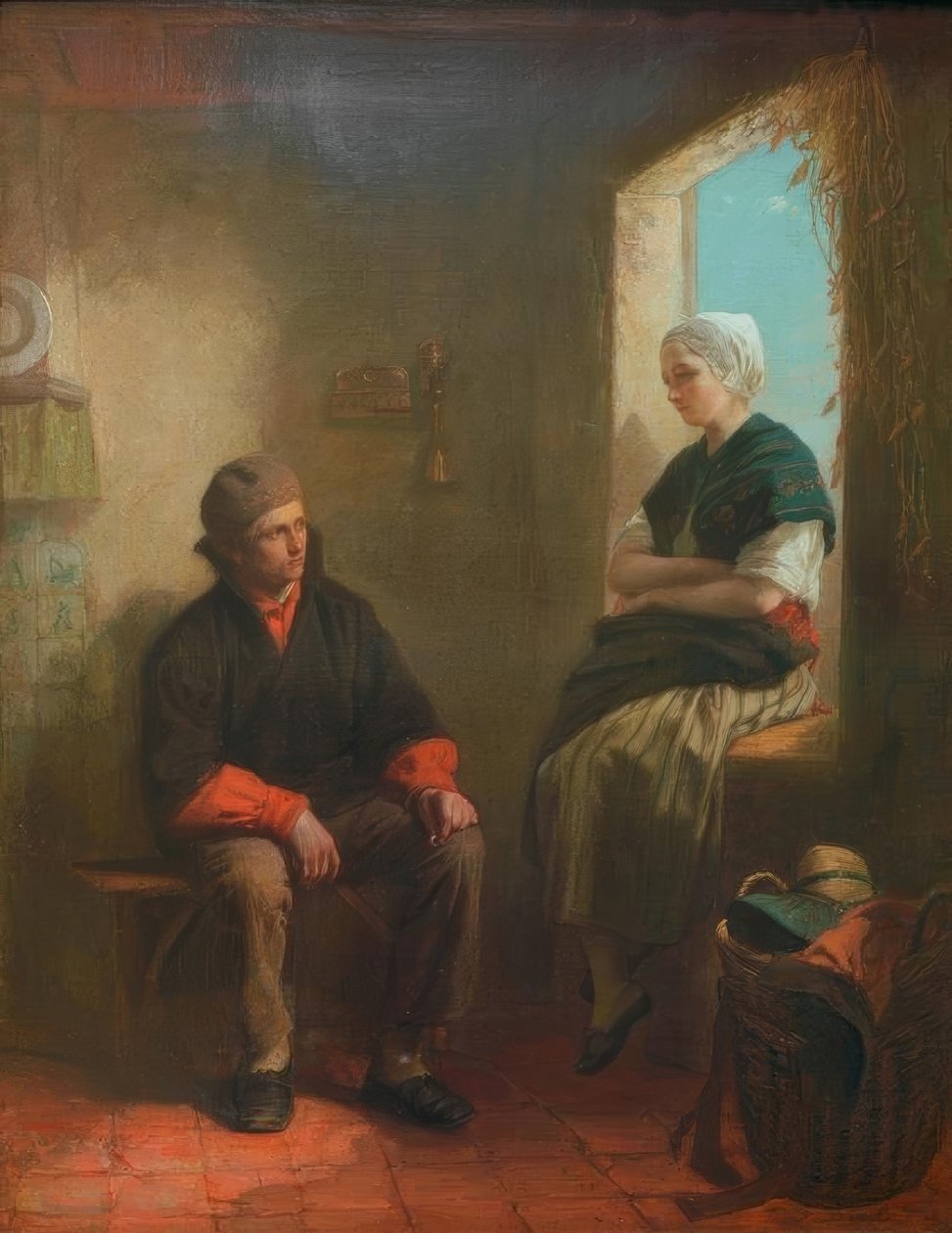 Ensimmäinen rakkaus (Symptômes d’amour) tekijältä Jozef Israëls
