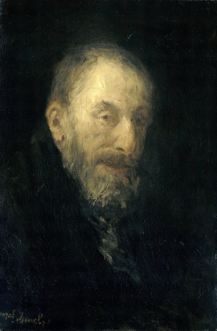 "Old Isaac" (alkuperäinen nimi) tekijältä Jozef Israëls