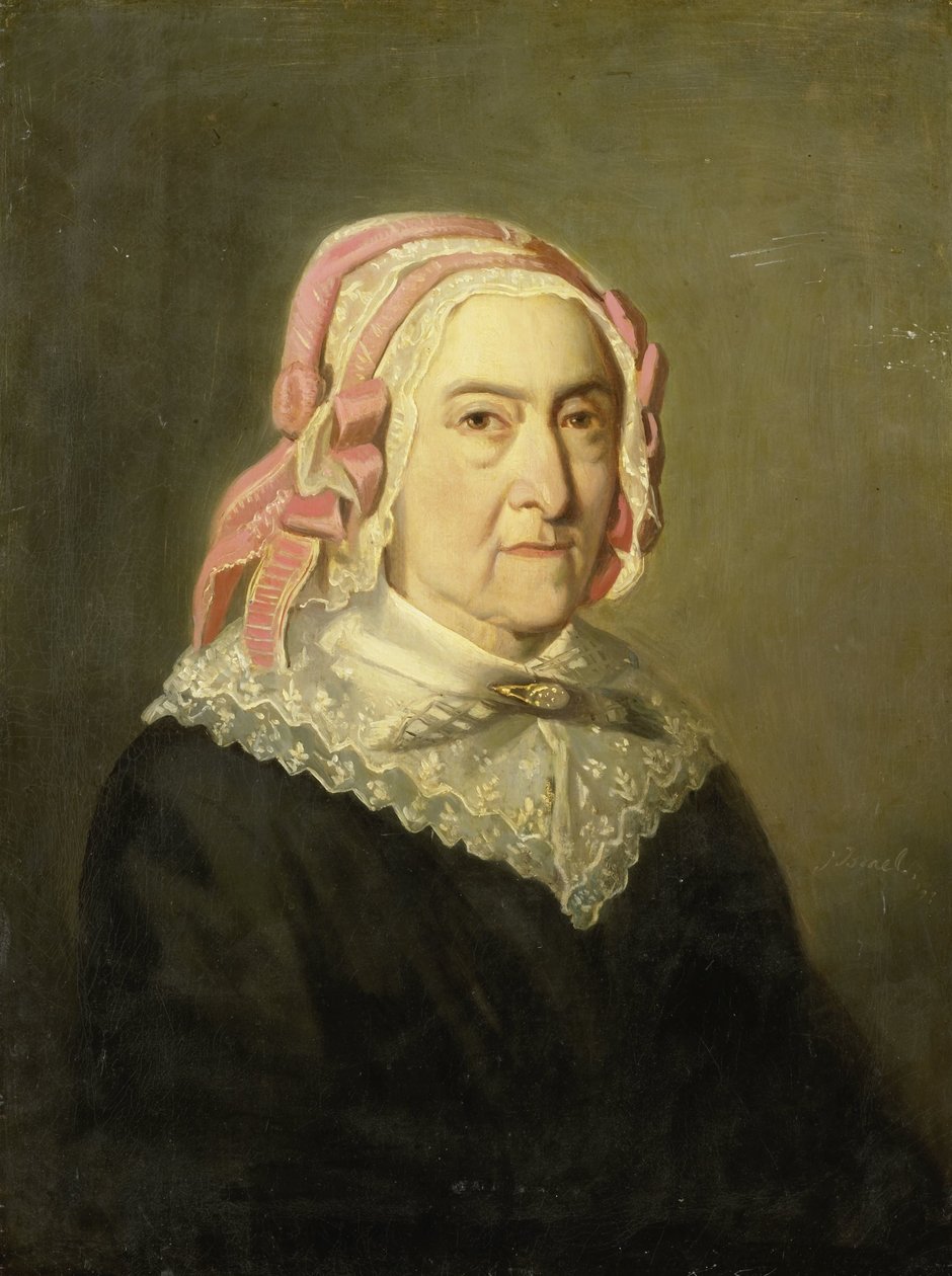 Sientje Nijkerk-Servaas 90-vuotiaana, 1857 tekijältä Jozef Israëls