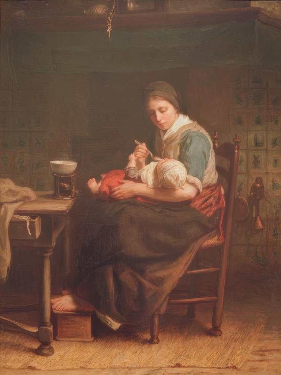 Mökki Madonna tekijältä Jozef Israëls