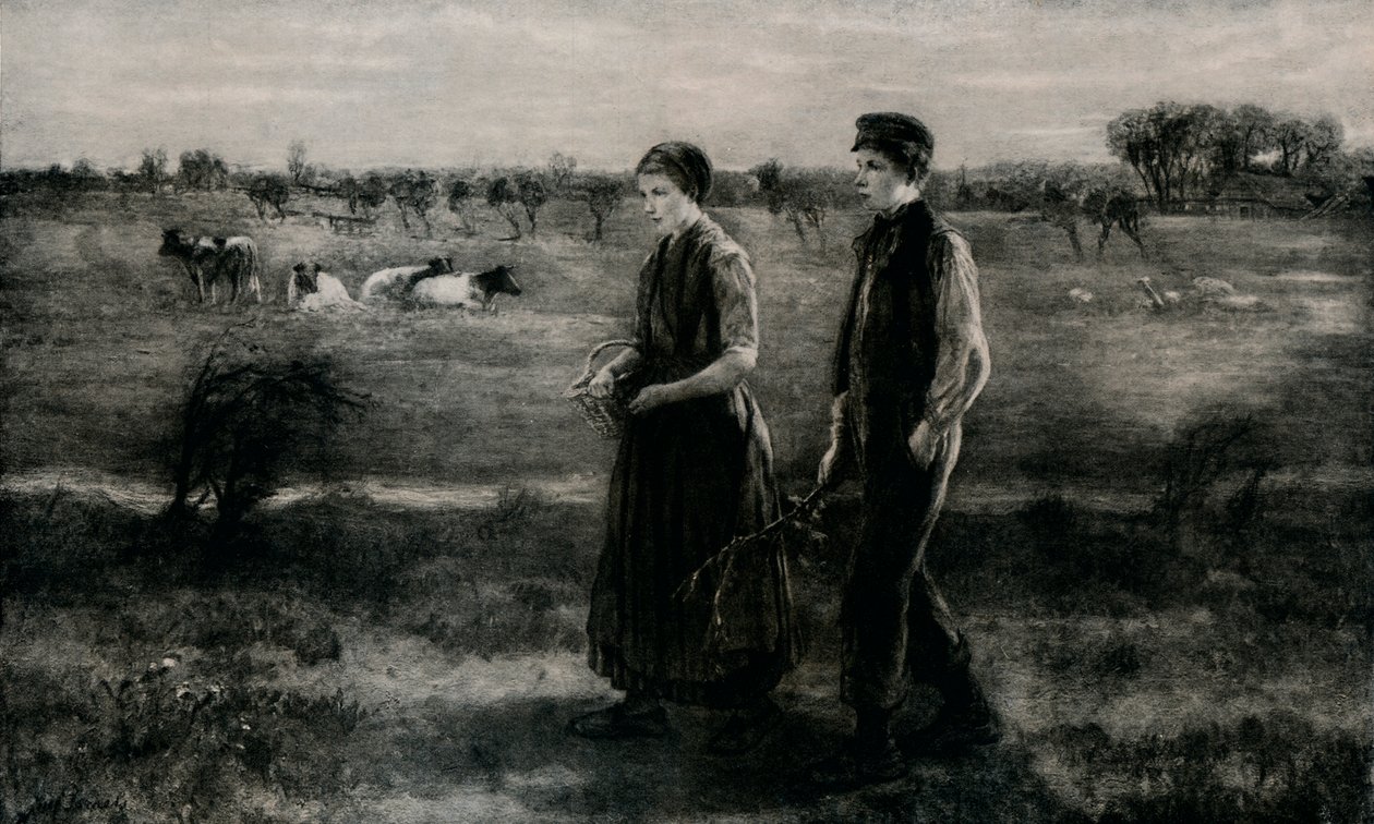 Ujo rakastaja, 1890, 1912 tekijältä Jozef Israëls