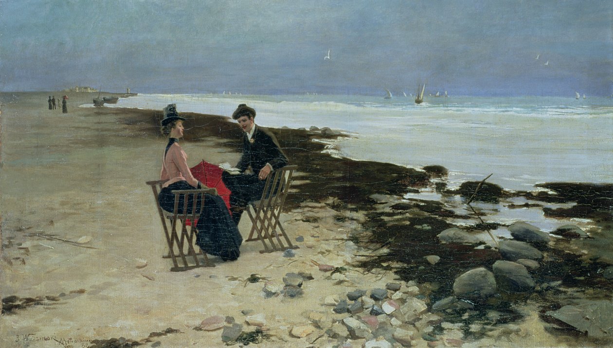 Merenrantalomalla, 1888 tekijältä Jozef Wodzinski