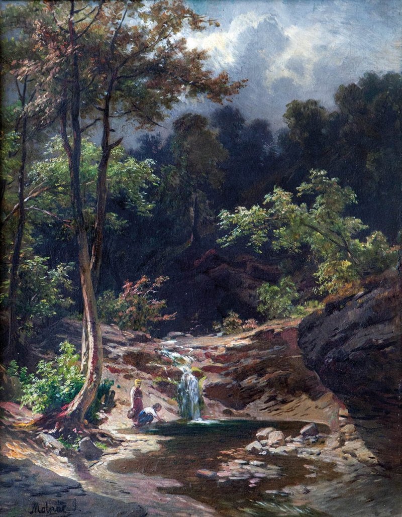 Erdei patak Englanti: Forest Creek tekijältä Jozsef Molnar