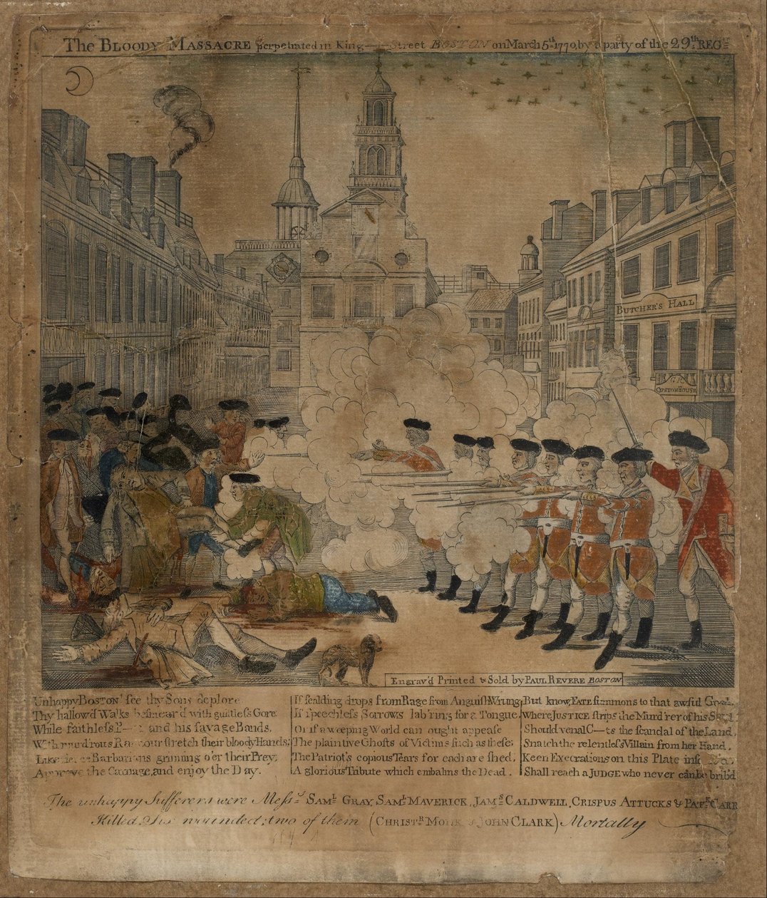 Verinen joukkomurha tekijältä Jr. Paul Revere