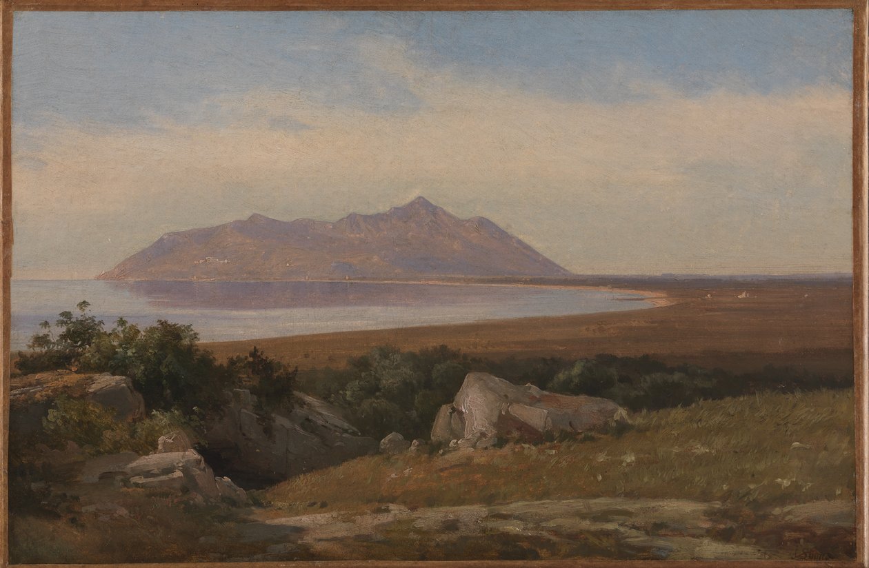 Monte Circeo Terracinan alueelta katsottuna tekijältä Jørgen V. Sonne