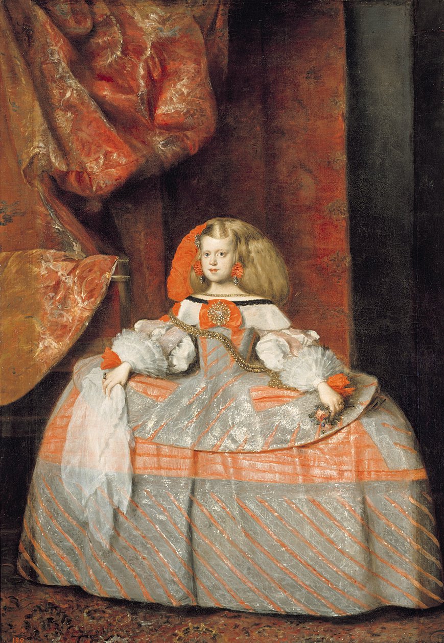 Itävallan infantti Margarita, noin 1665. tekijältä Juan Bautista Martinez Del Mazo