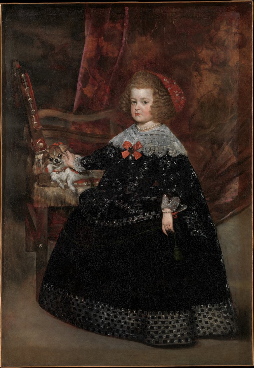 María Teresa, Espanjan Infanta tekijältä Juan Bautista Martinez Del Mazo
