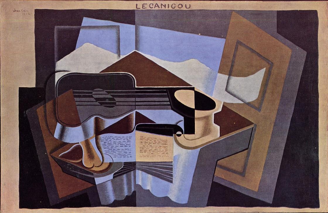 Le Canigou tekijältä Juan Gris