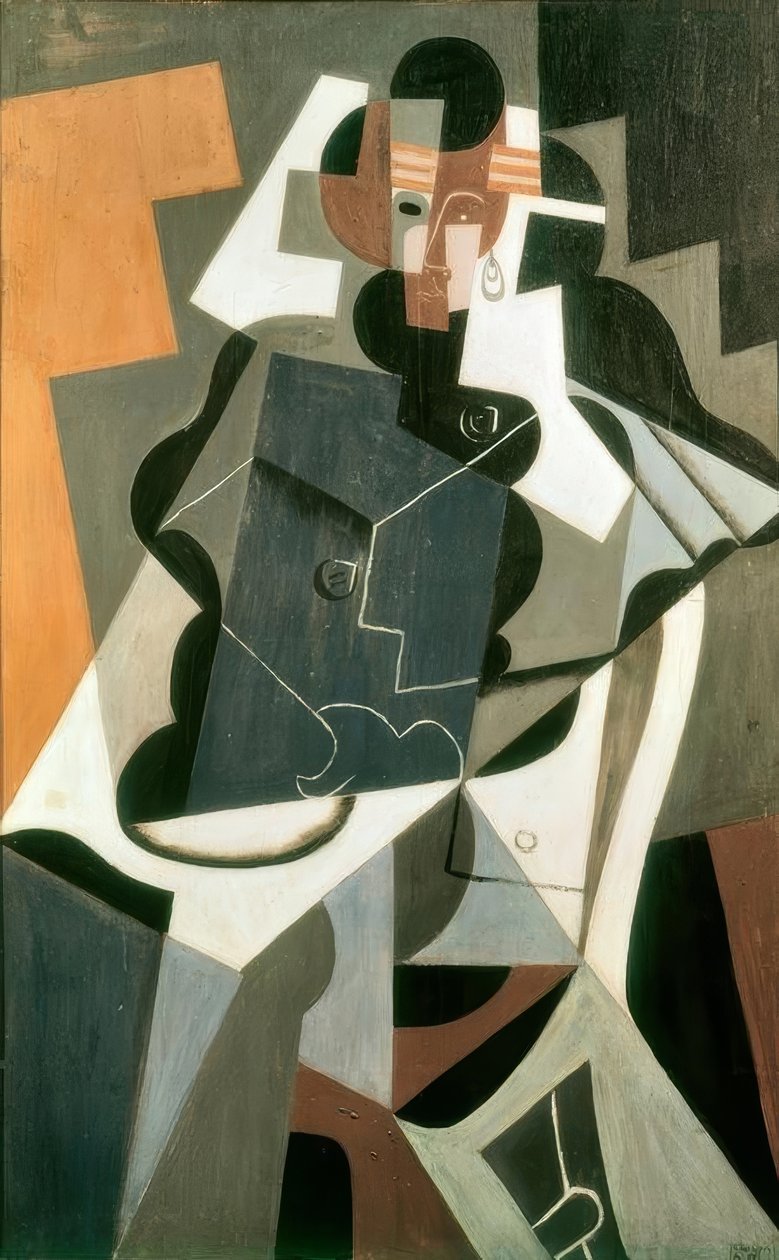 Naishahmo tekijältä Juan Gris