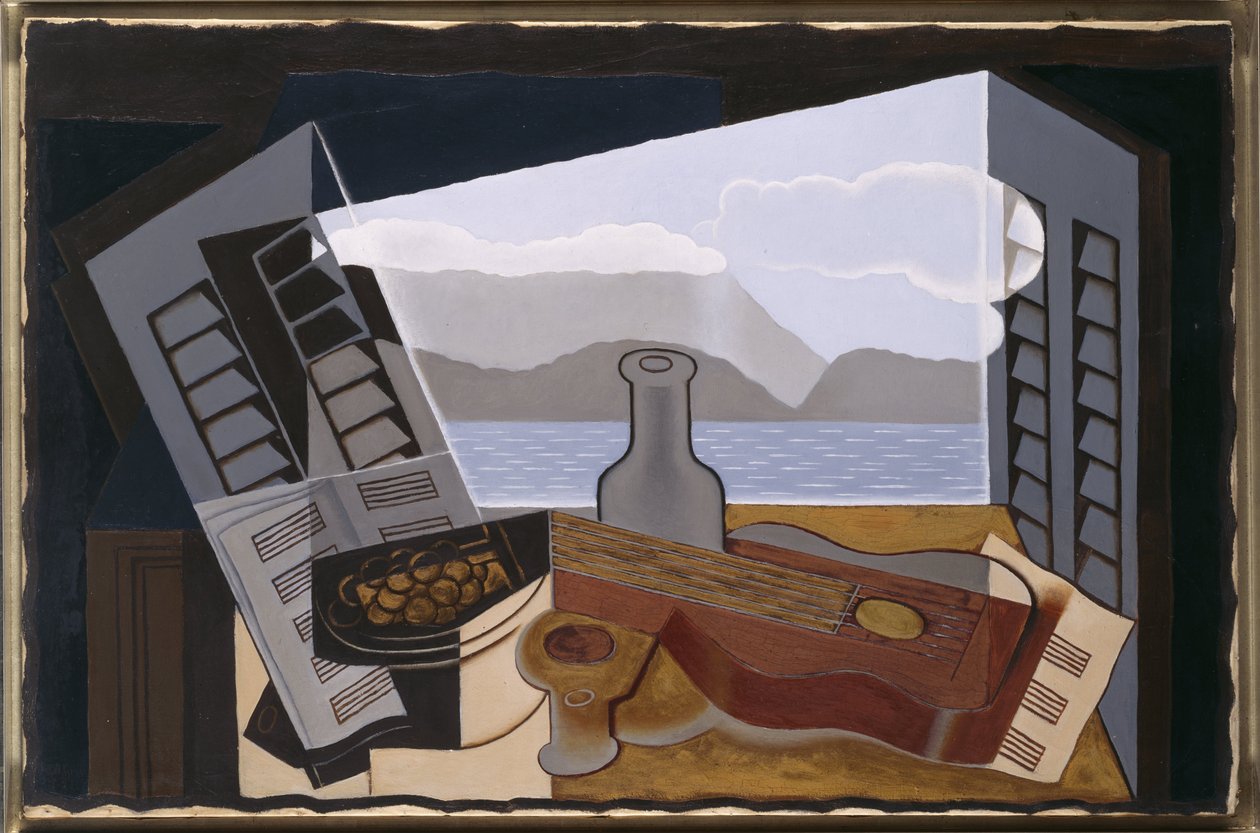 La fenêtre ouverte tekijältä Juan Gris