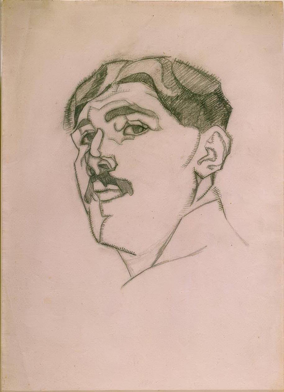 Selbstbildnis tekijältä Juan Gris