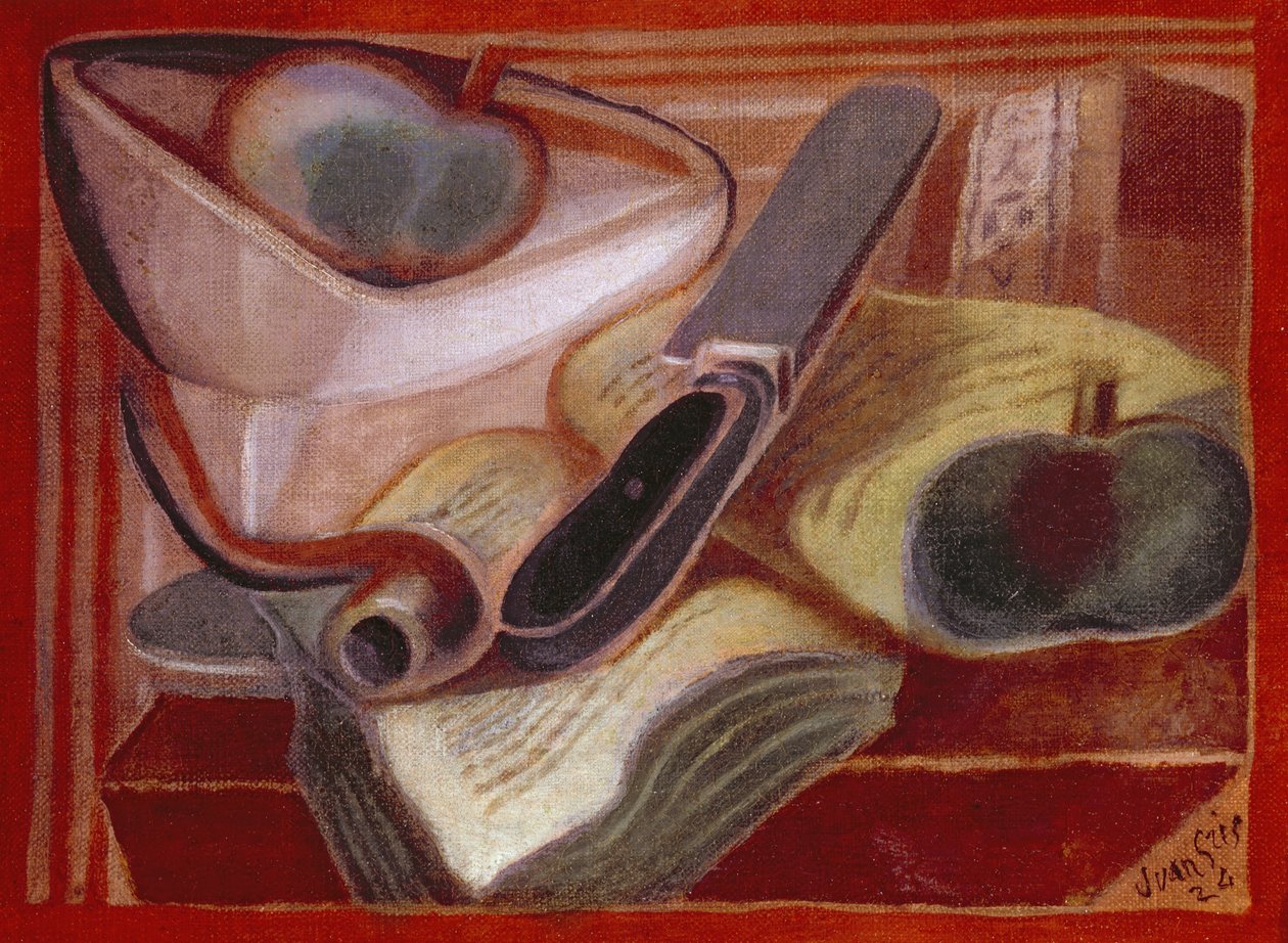 Kirja, 1924 tekijältä Juan Gris