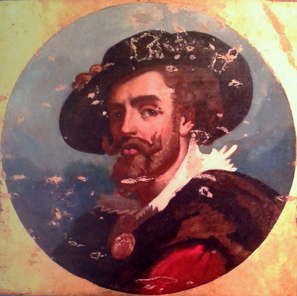 Flanderin maalarin Peter Paul Rubensin muotokuva tekijältä Juan Leon Palliere