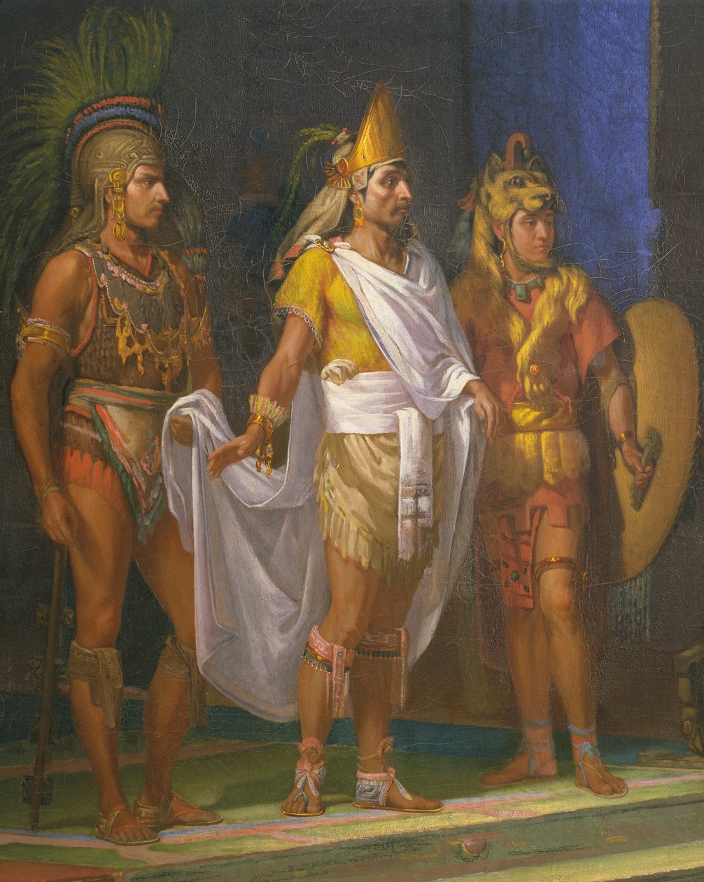 Keisari Montezuma II (n. 1470-1520) tekijältä Juan Ortega