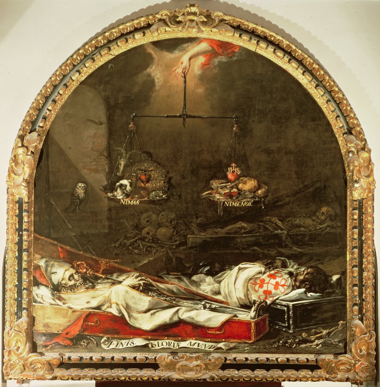 Finis Gloriae Mundi tekijältä Juan de Valdes Leal
