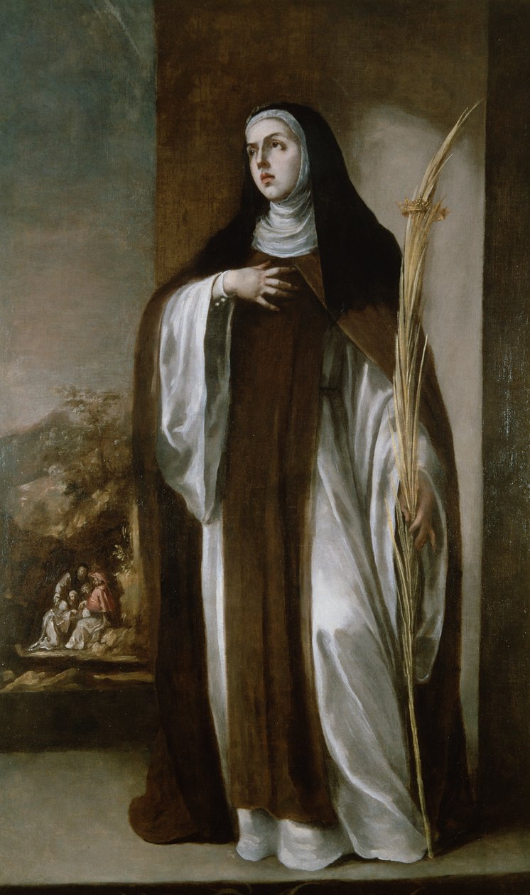 dt. Eustochium tekijältä Juan de Valdes Leal