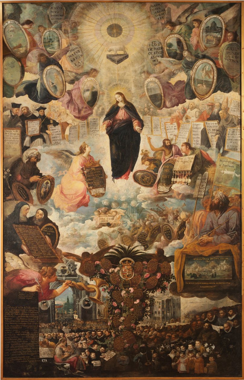 Alegoría de la Virgen Inmaculada tekijältä Juan de las Roelas  