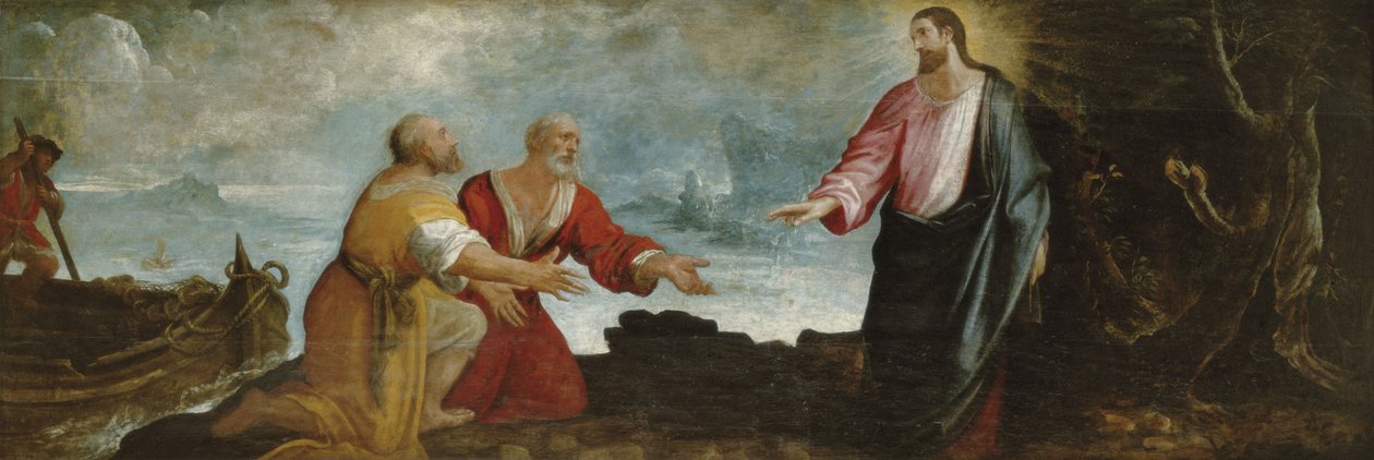 Vocación de San Pedro ja San Andrés tekijältä Juan de las Roelas