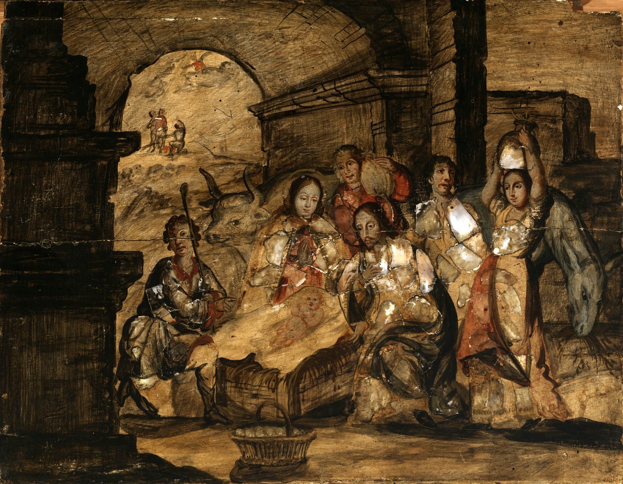Syntymä, 1662. tekijältä Juan González