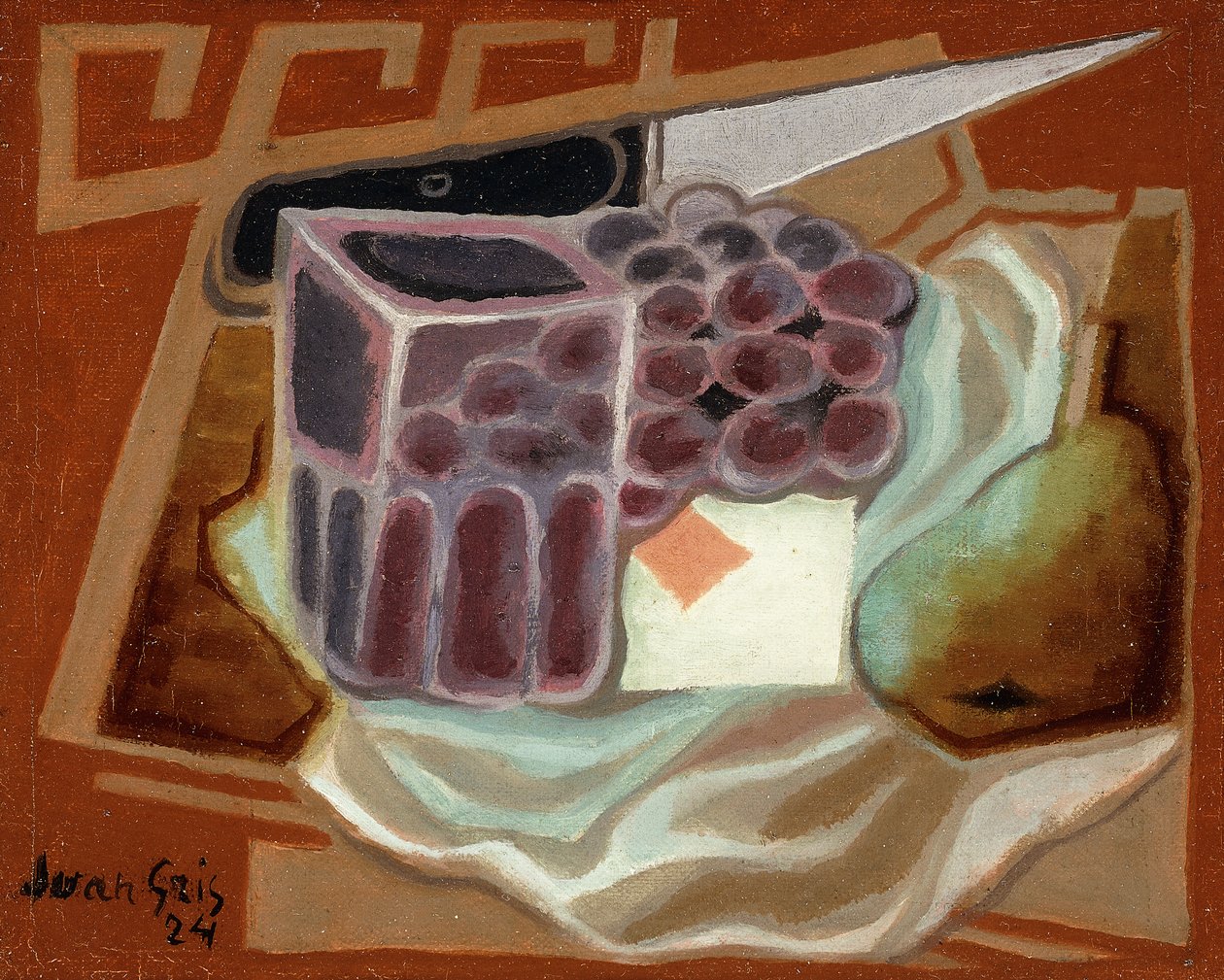Timanttien ässä; Timanttien ässä, 1924 tekijältä Juan Gris