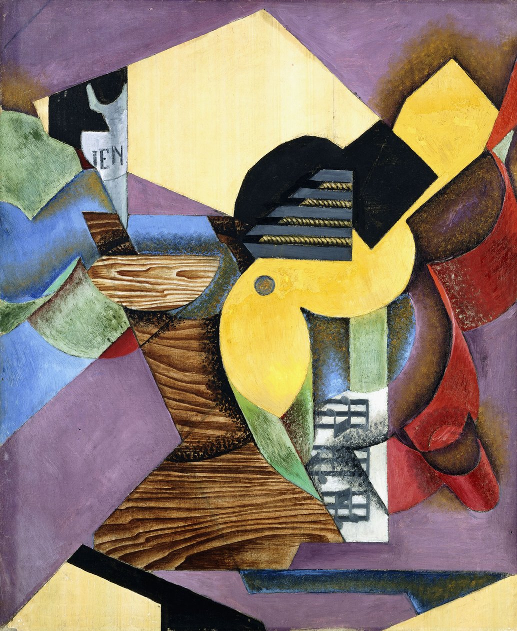 Kitara, 1913 tekijältä Juan Gris