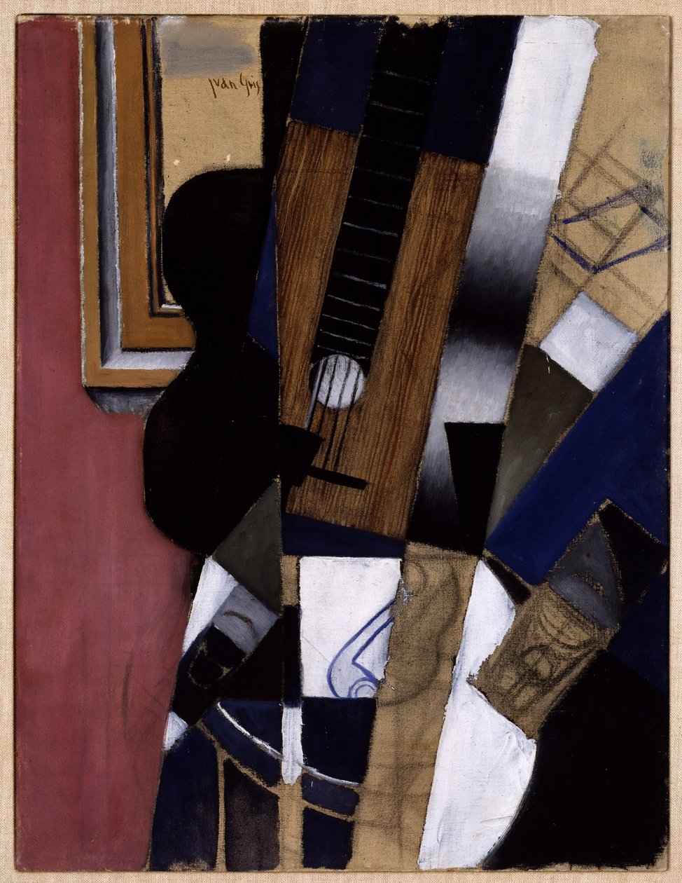 Kitara ja Pipe tekijältä Juan Gris