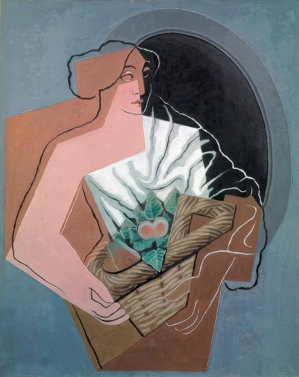 La femme au panier tekijältä Juan Gris