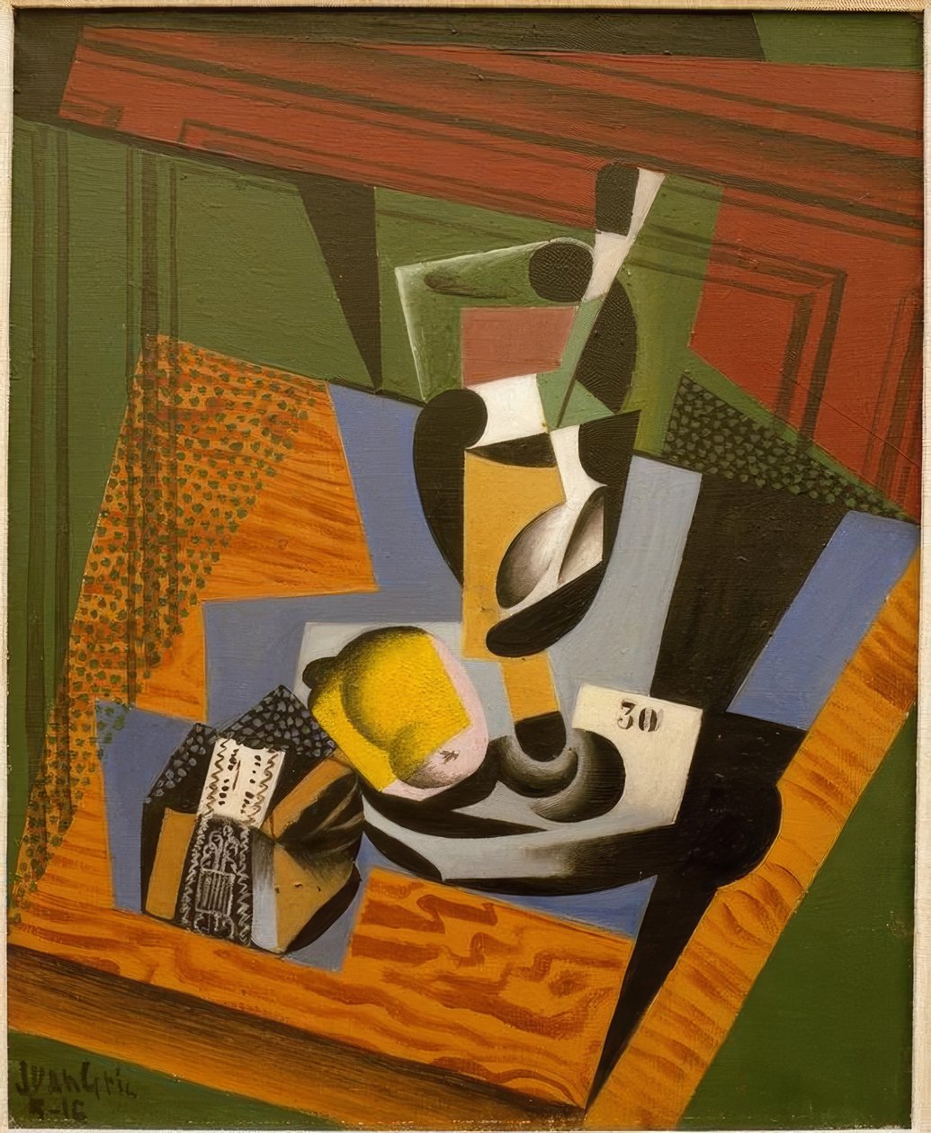 Tupakkapaketti tekijältä Juan Gris