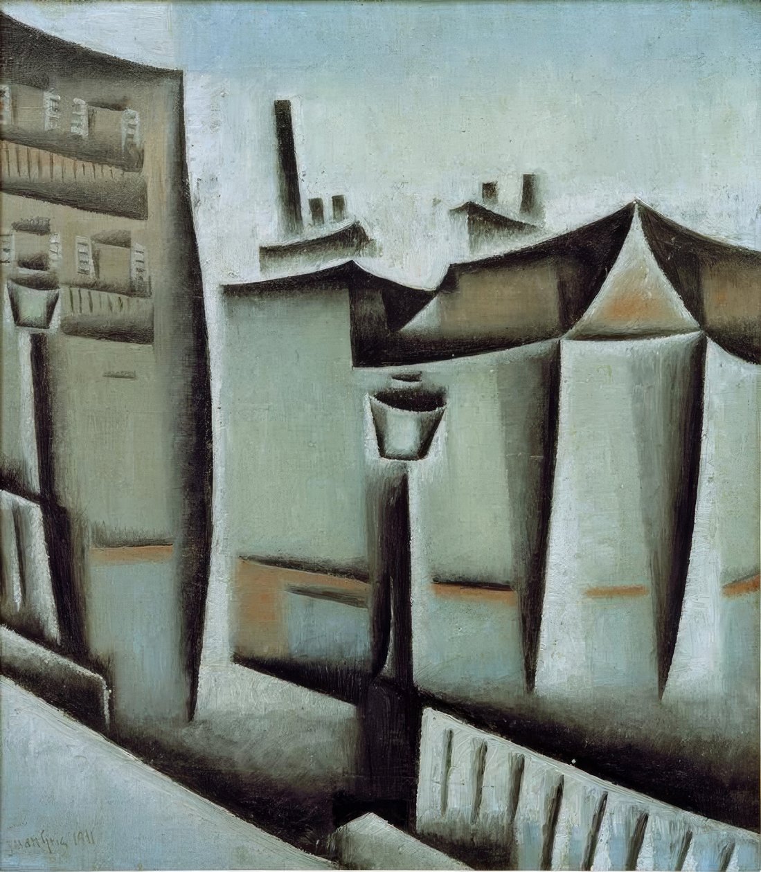 Taloja Pariisissa tekijältä Juan Gris