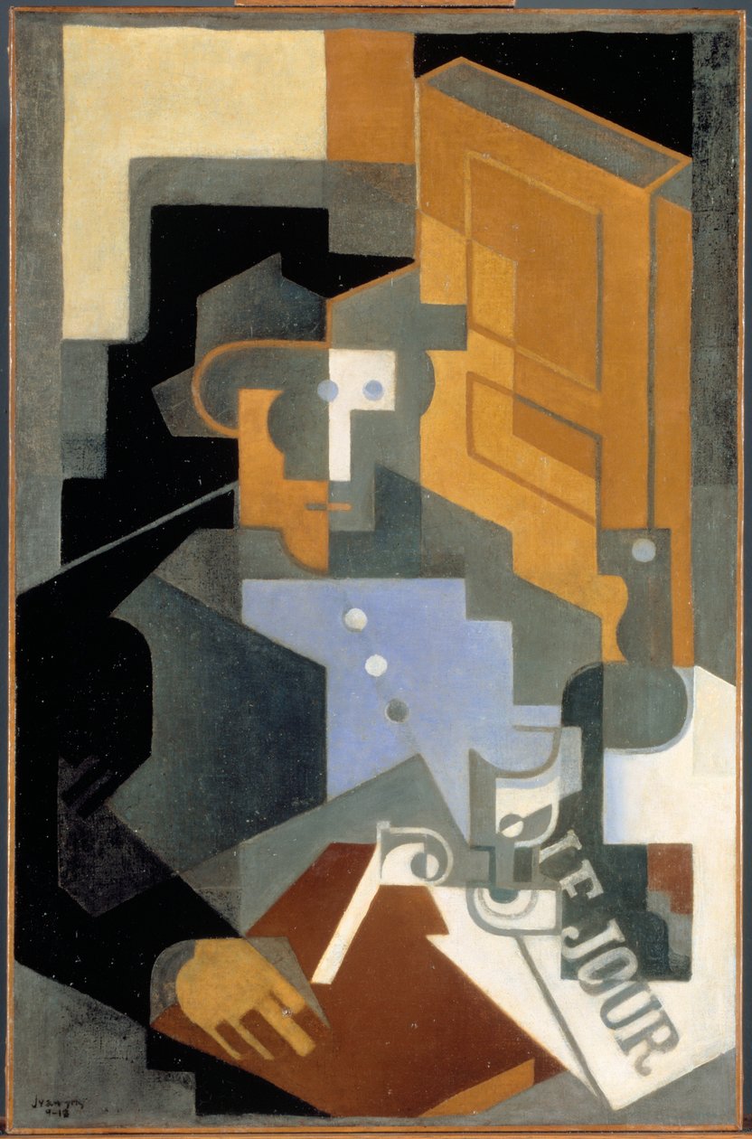 Mies Tourainesta, 1918. tekijältä Juan Gris