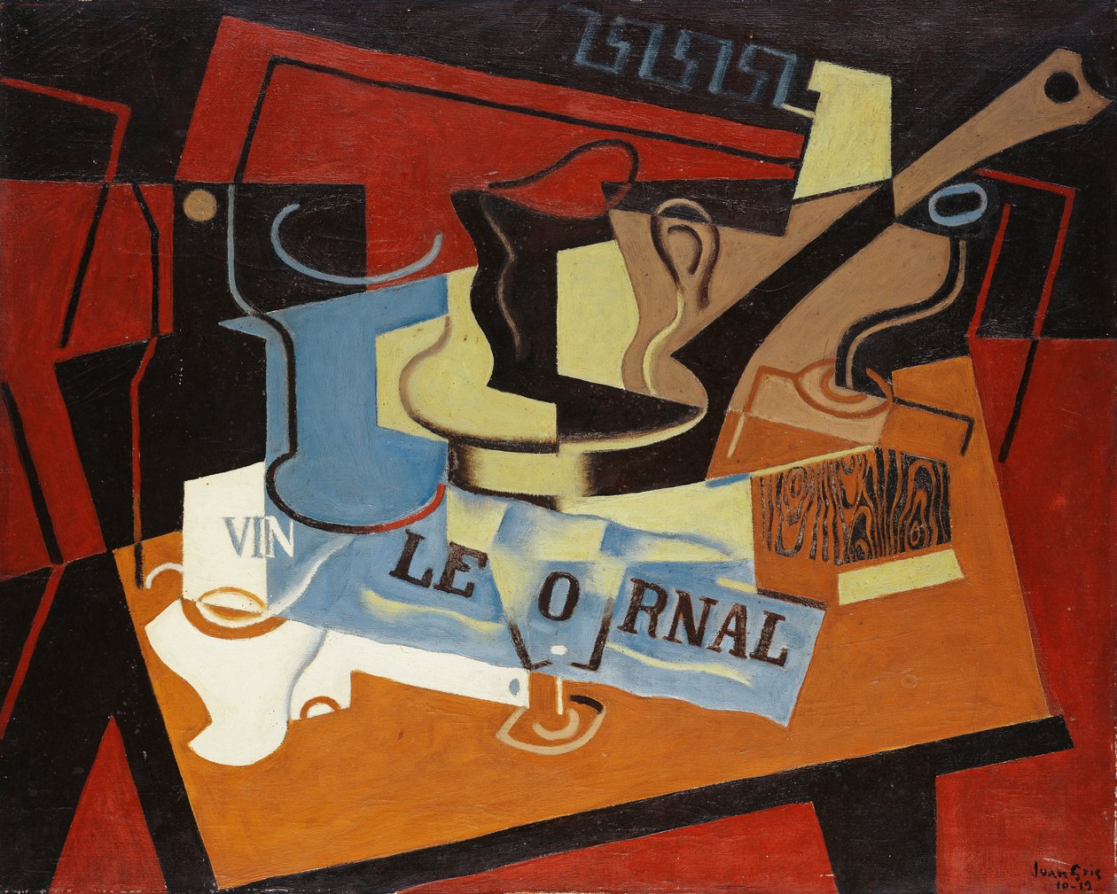 Pata, 1919 tekijältä Juan Gris