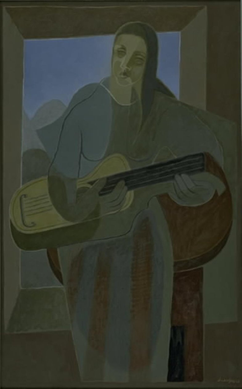 El guitarrista finlandès tekijältä Juan Gris