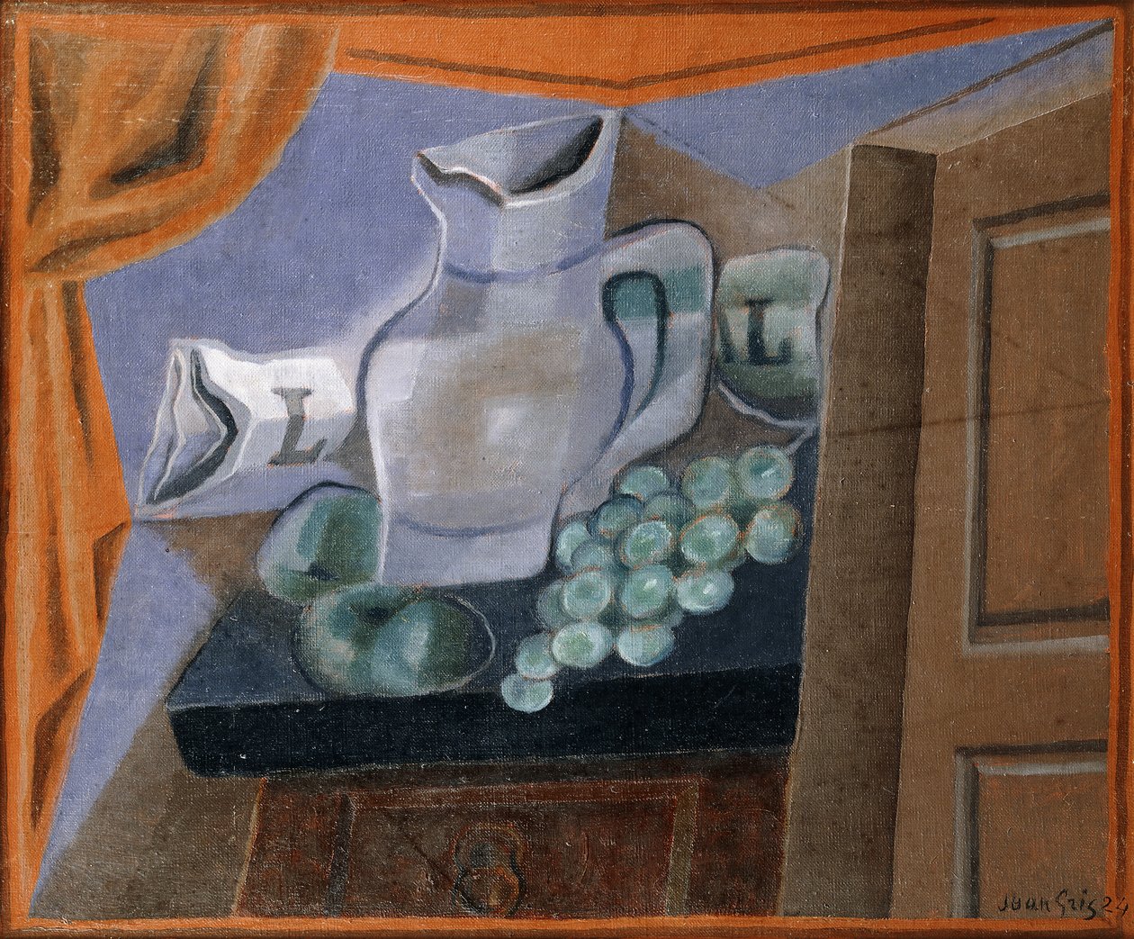 Purkki; Purkki, 1924 tekijältä Juan Gris