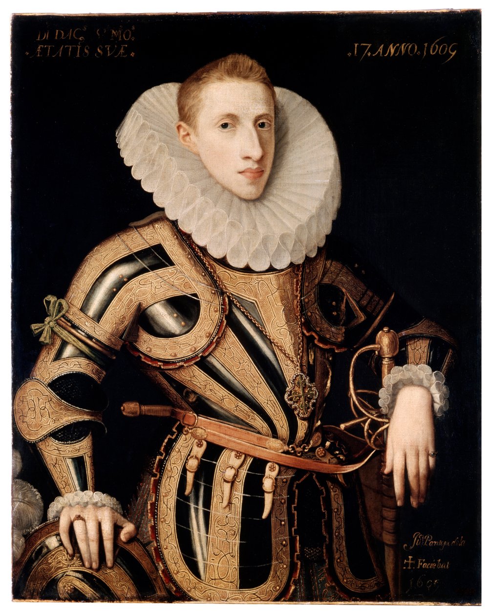 Don Diego de Villamayorin muotokuva, 1605. tekijältä Juan Pantoja de la Cruz
