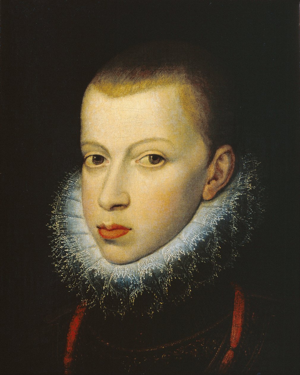 Muotokuva Philip III:sta 1578-1621, Espanjan ja Portugalin kuningas tekijältä Juan Pantoja de la Cruz
