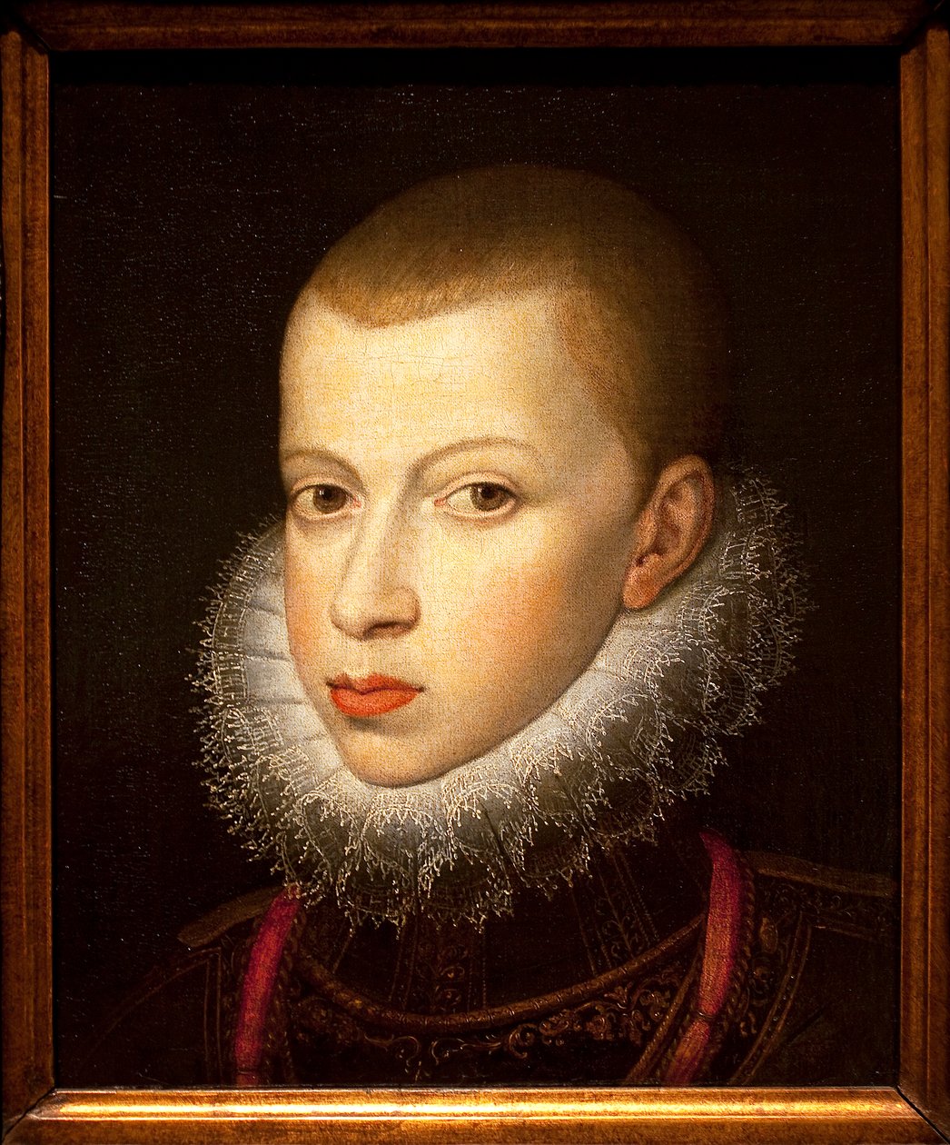 Prinssi Philip III:n muotokuva (Felip III Castellasta, joka tunnetaan hurskaana tekijältä Juan Pantoja de la Cruz