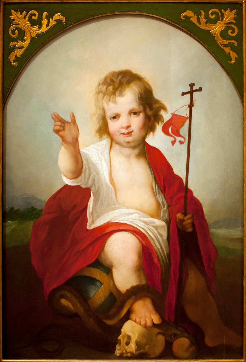 Jeesus-lapsi Vapahtaja - Juan de Roelasin maalaus (n. 1558/1560-1625), öljy kankaalle, n. 1610 - Sevillan taidemuseo, Espanja tekijältä Juan de Roelas