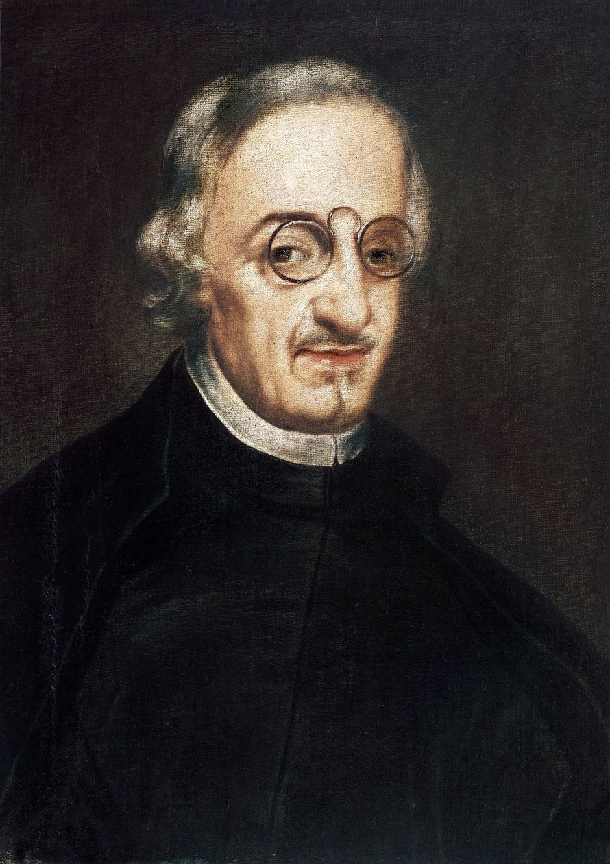 Muotokuva Don Antonio de Solis y Ribadeneirasta, espanjalaisesta historioitsijasta ja kirjailijasta (1610-1686). Johannes POTTERin (1640-1680) maalaus. Öljy kankaalle Madrid, Lazaro Galdiano Foundation. tekijältä Juan de Alfaro