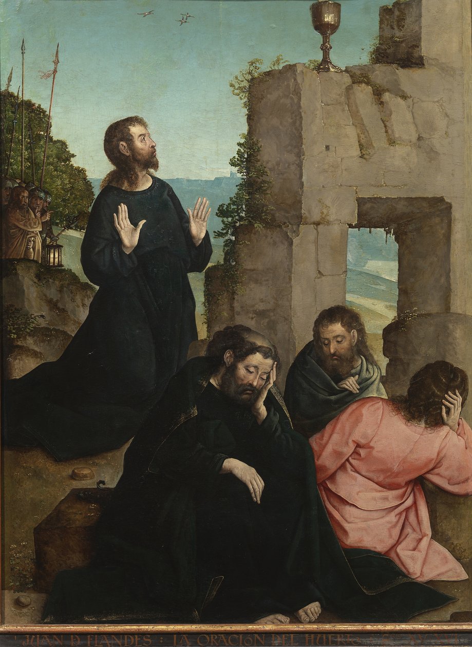 Agony in the Garden tekijältä Juan de Flandes