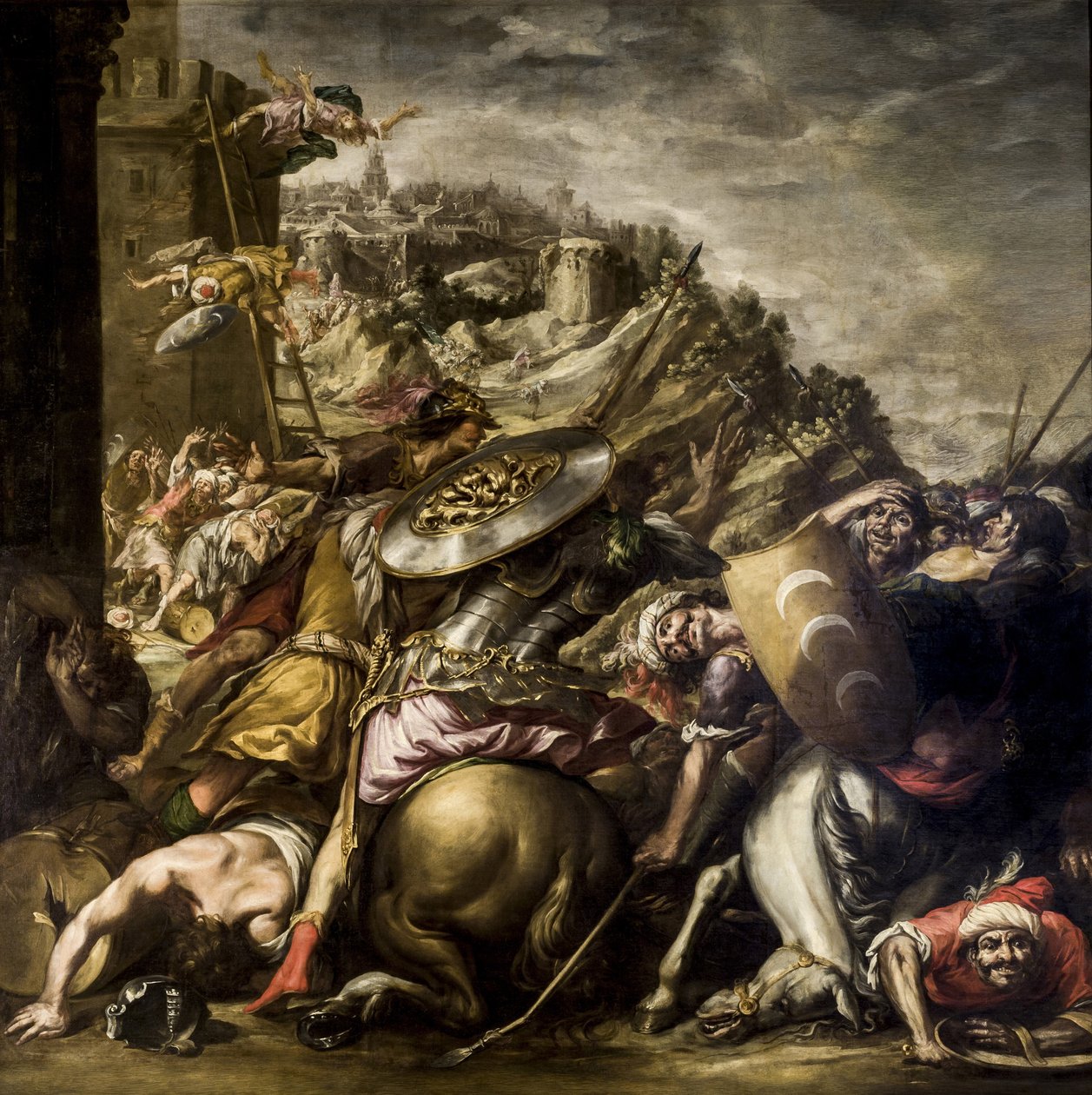 Barokki: Saraseenien tappio par Valdes Leal, Juan de (1622-1690) tekijältä Juan de Valdes Leal