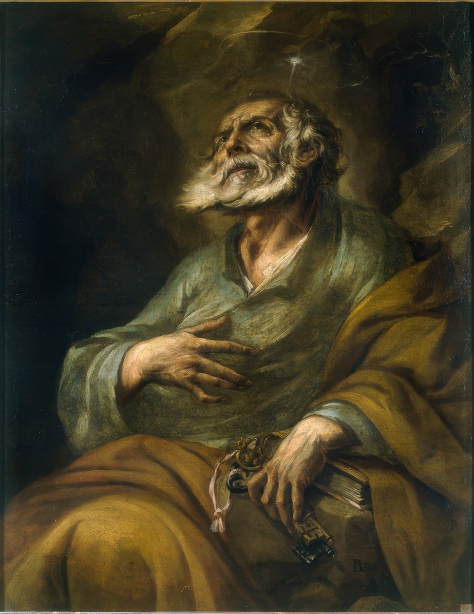 Der reuige Petrus tekijältä Juan de Valdes Leal
