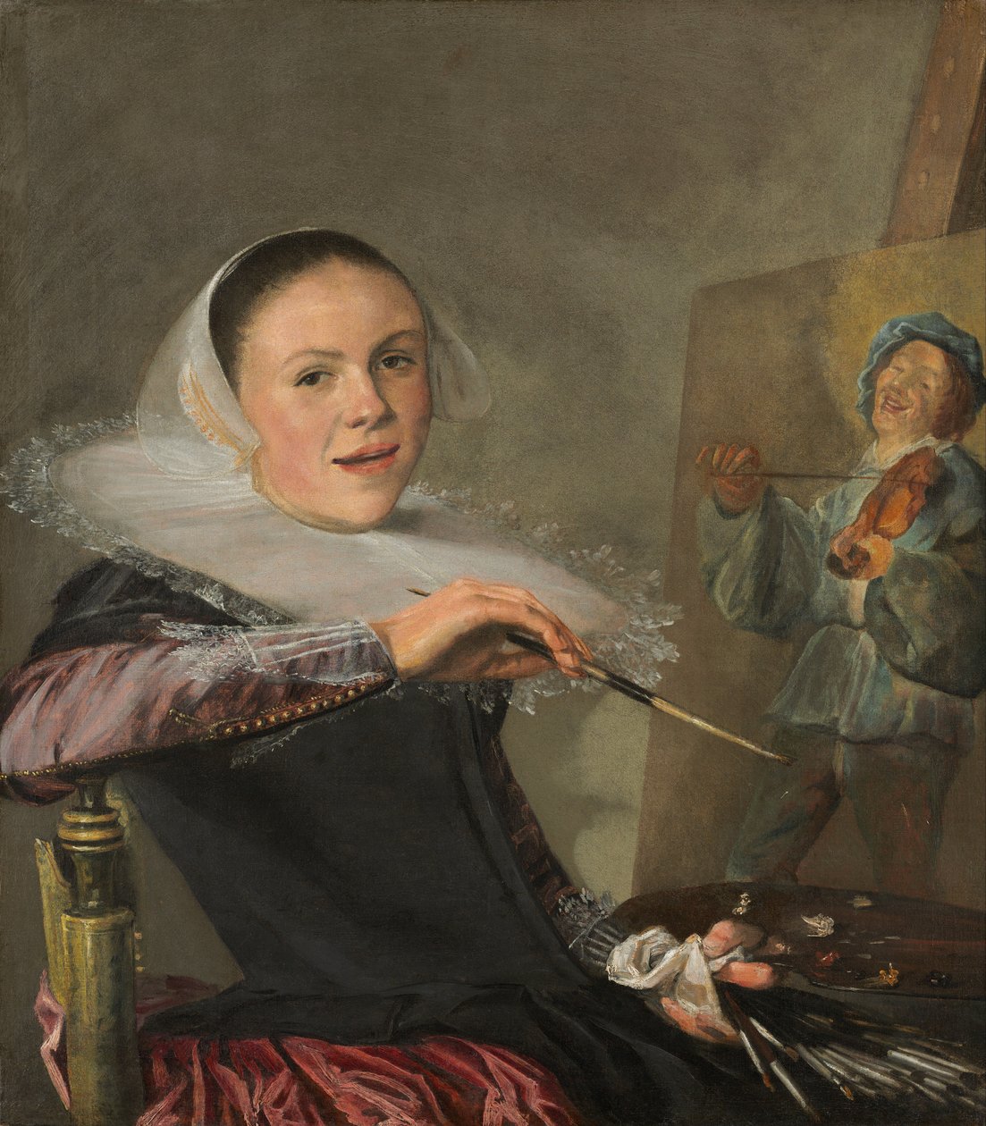 Omakuva tekijältä Judith Leyster
