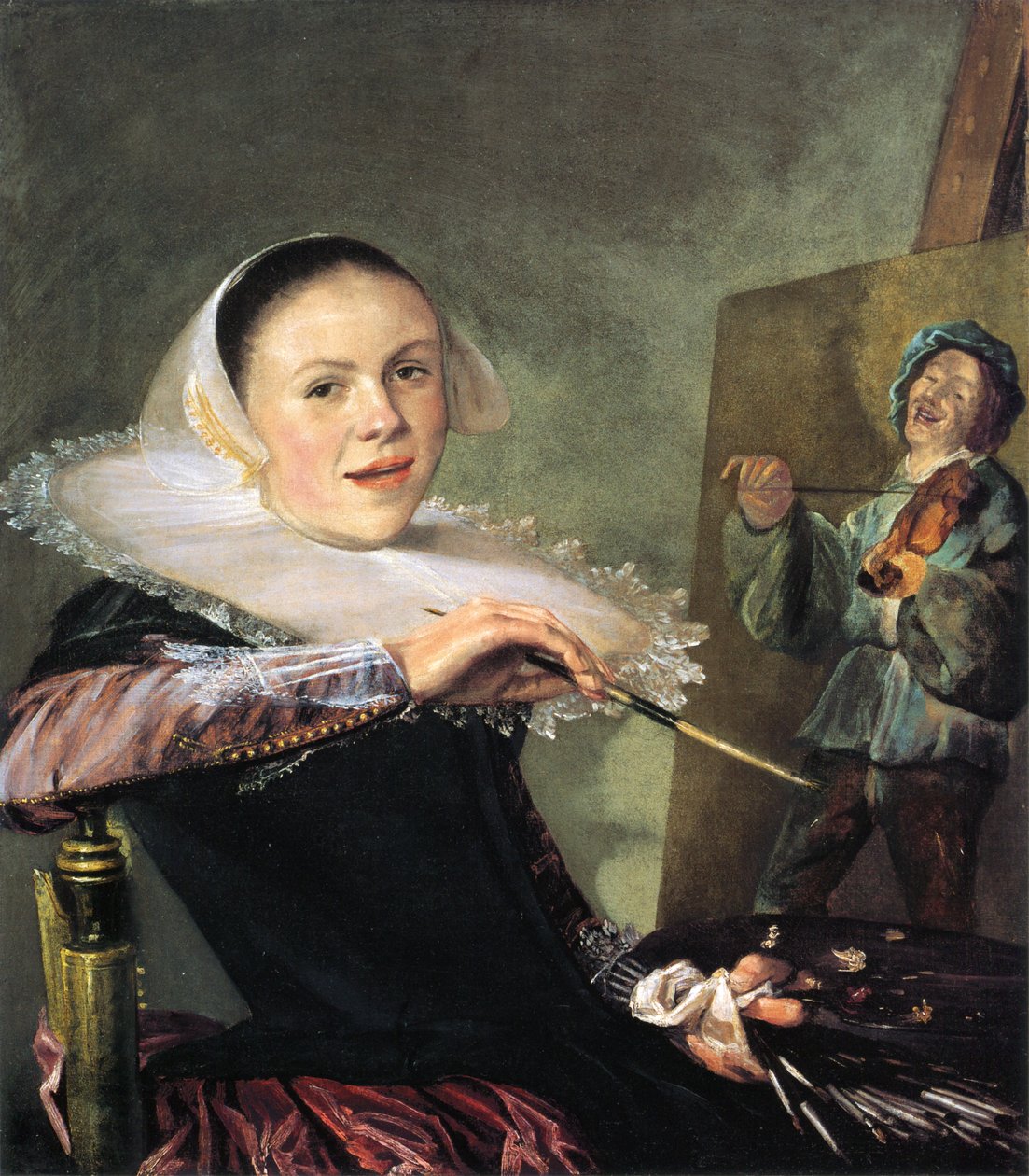 Omakuva tekijältä Judith Leyster