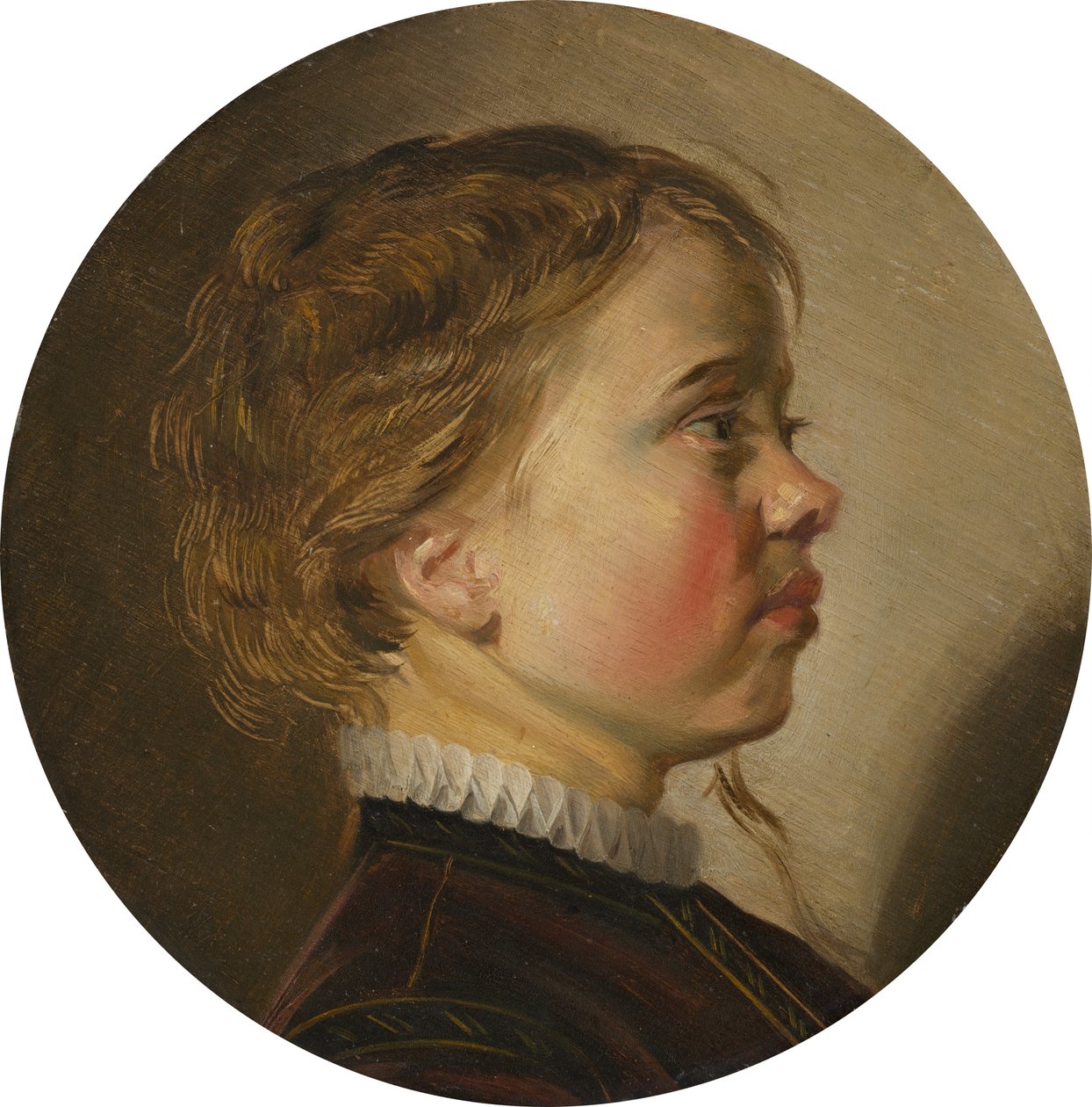 Nuori poika profiilissa tekijältä Judith Leyster