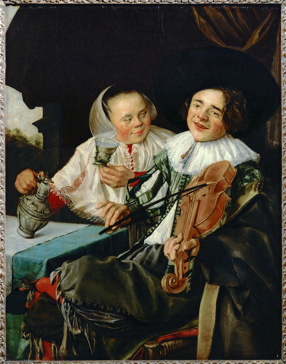 La joyeuse companie - iloinen yritys ... tekijältä Judith (attr. to) Leyster